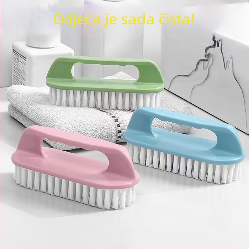 Plastična kućna četka s mekanim vlaknima za čišćenje cipela i odjeće – višefunkcionalna četka za čišćenje