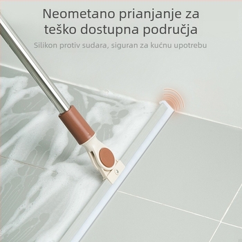 Kinbata čarobni silikonasti mop za kućnu upotrebu — glava za brisanje vode, čišćenje podova i uklanjanje dlaka, dimenzije 35 cm i 50 cm