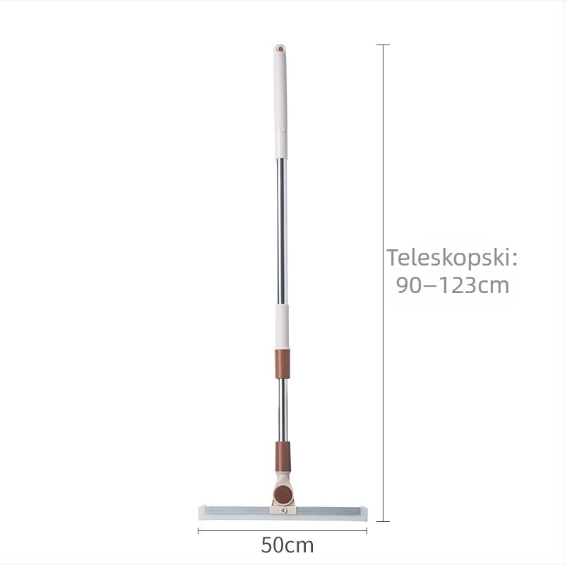 Kinbata čarobni silikonasti mop za kućnu upotrebu — glava za brisanje vode, čišćenje podova i uklanjanje dlaka, dimenzije 35 cm i 50 cm