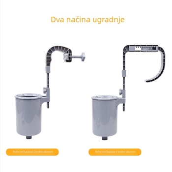 Bestway pribor za bazen: nosač za pumpu trapeznog bazena i set za čišćenje