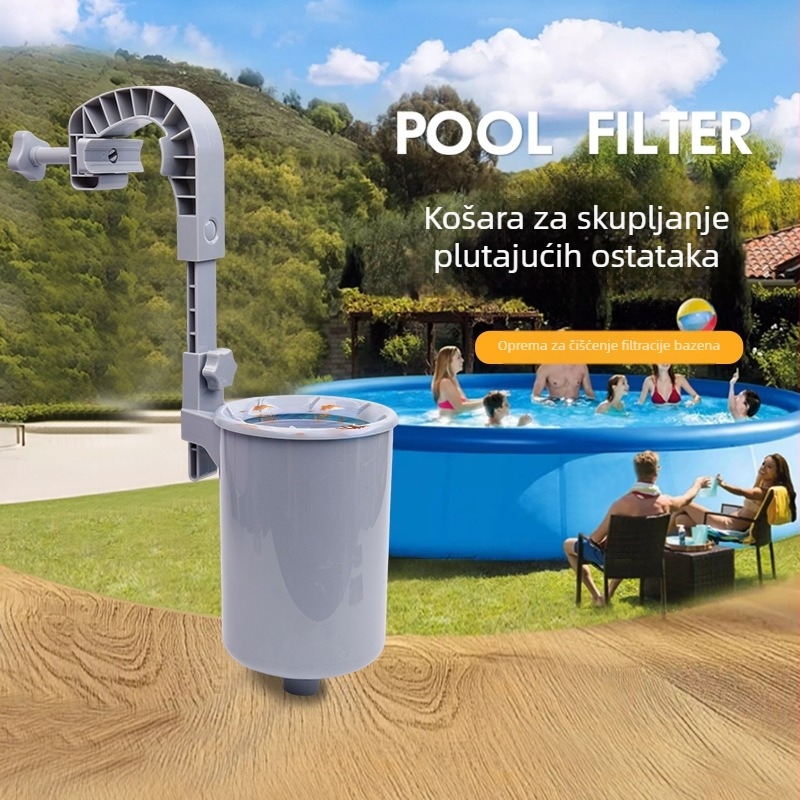 Bestway pribor za bazen: nosač za pumpu trapeznog bazena i set za čišćenje