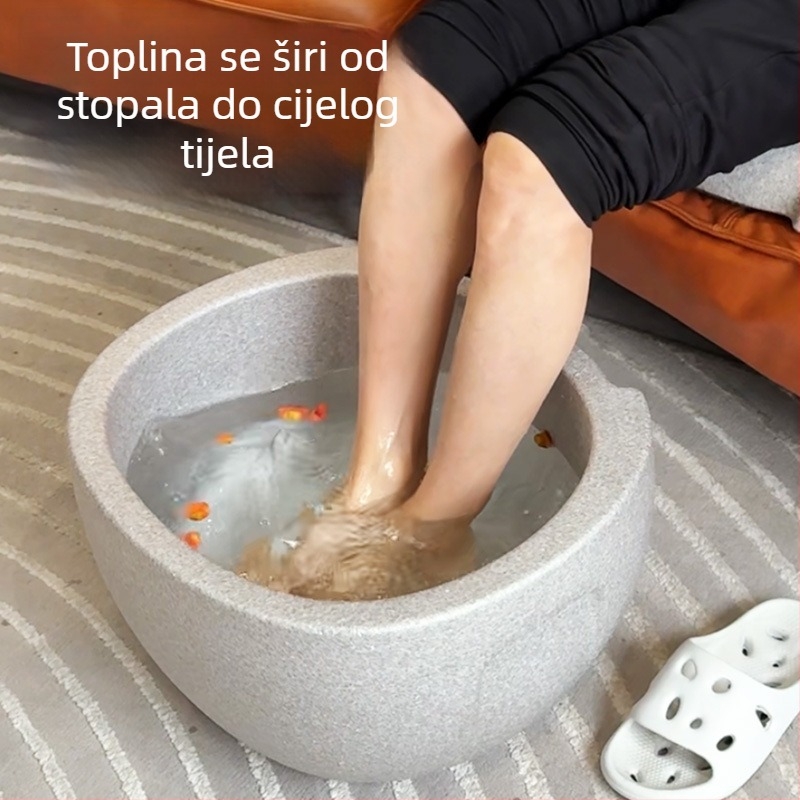 EPP višenamjenska posuda za stopala, prijenosna, vodootporna i izolirana, kutija za pohranu