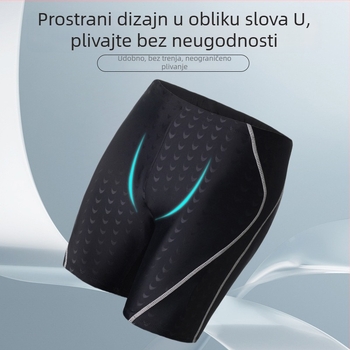 Muške kupaće hlače s kvadratnim krojem, plus veličina, 2025 novi model za bazen, spa i plažu
