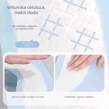 Jednokratna podloga za WC dasku, potpuno pokrivena, vodootporna, debela, jesen-zima, za majčinstvo i putovanja