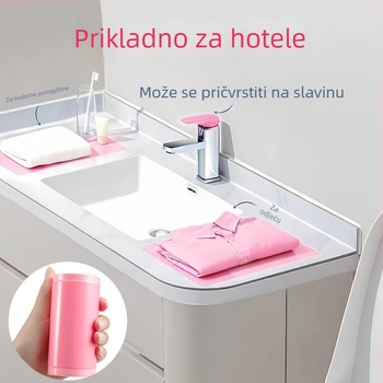 Jednokratni plavi barijer film za WC, prijenosna putna higijenska podloga za hotel