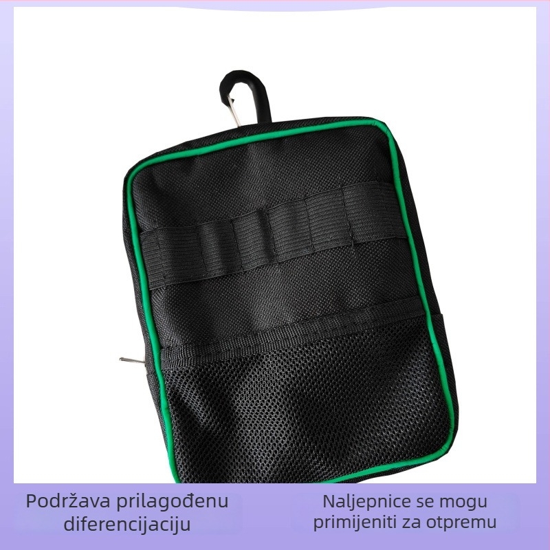 Torba za golf lopte na pojas, prijenosna, otporna na habanje i prljavštinu