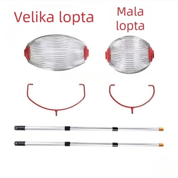 Teleskopski skupljač lopti za tenis i ping-pong