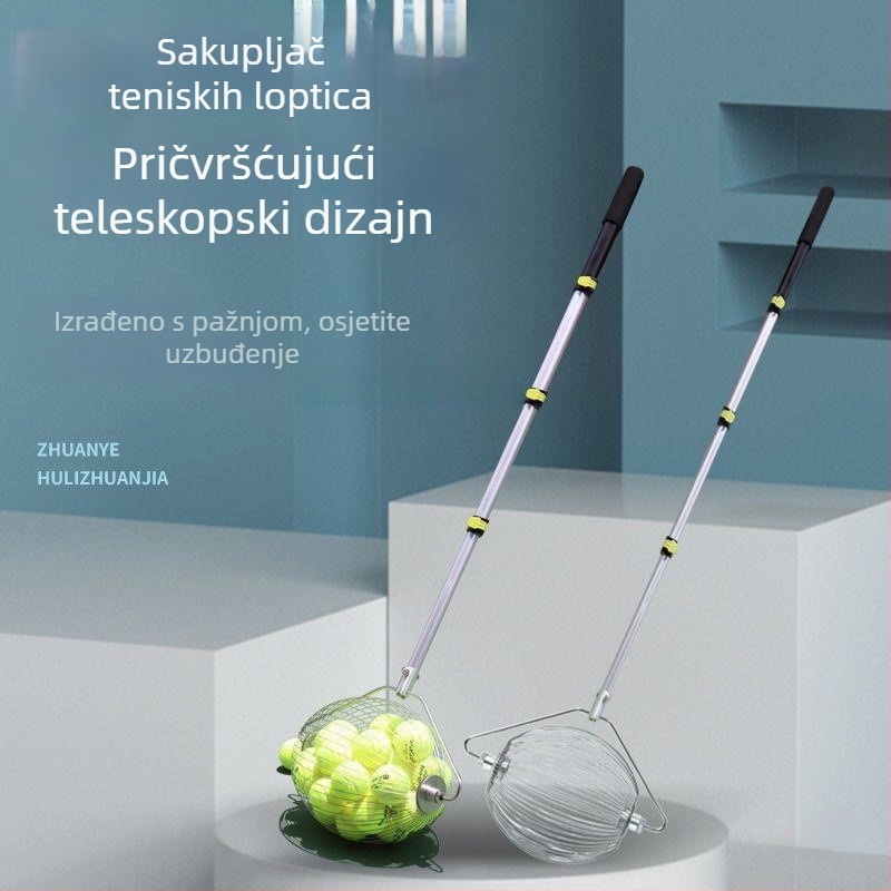 Teleskopski skupljač lopti za tenis i ping-pong