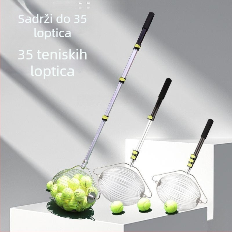 Teleskopski skupljač lopti za tenis i ping-pong