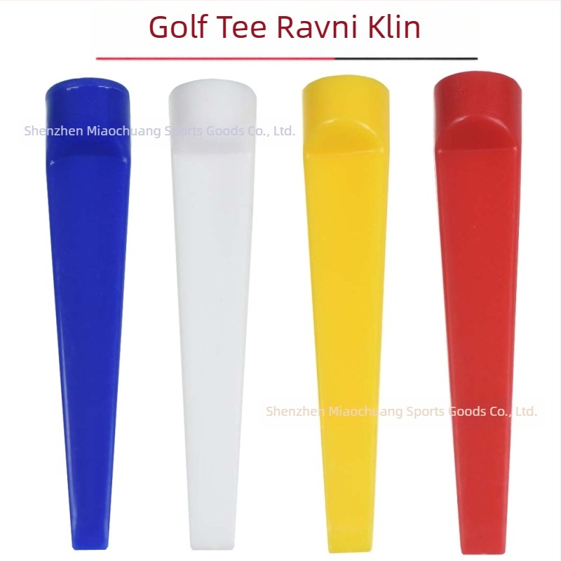 20-komplet prenosnih ravnih golf-teesova i plastični držač za lopte, 70 mm, stabilan aerodinamičan dizajn