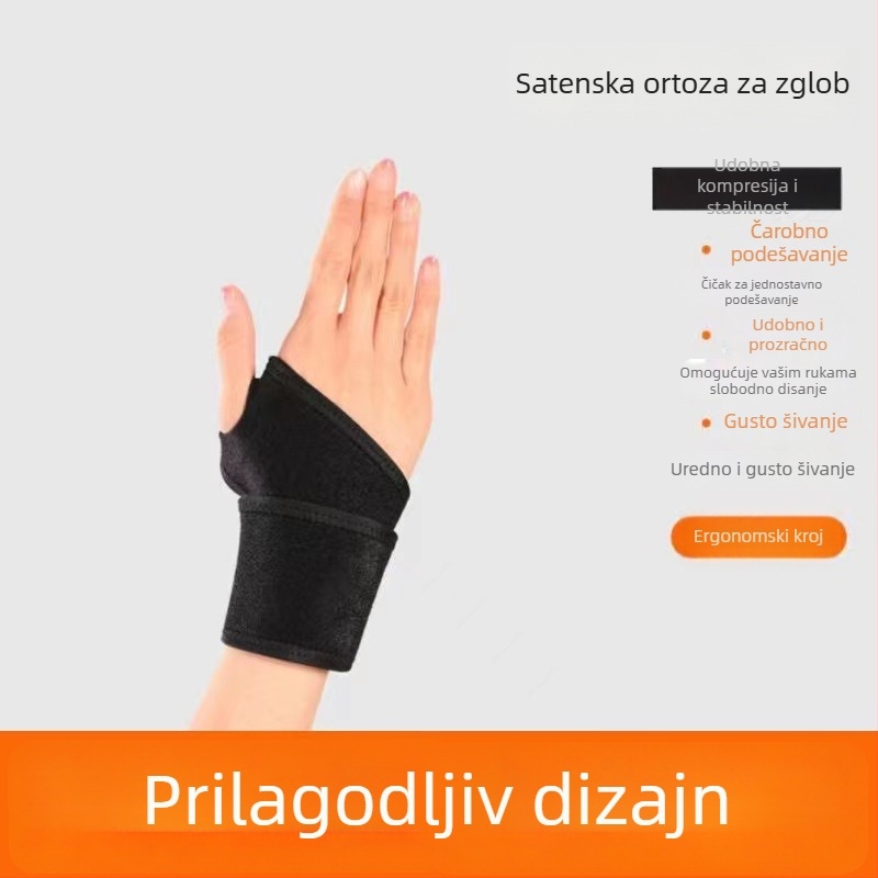 Prozračni prilagodljivi zaštitnik zgloba za sport – za košarku, badminton i tenis