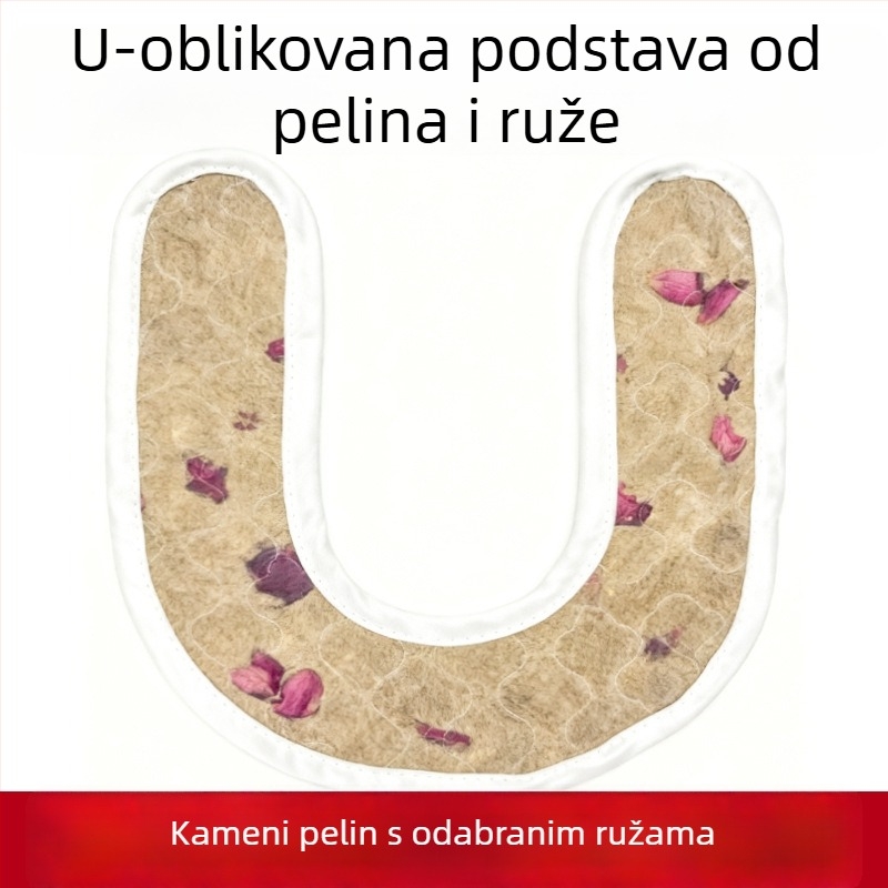 Vrećica s toplom vodom u obliku U za rame i vrat
