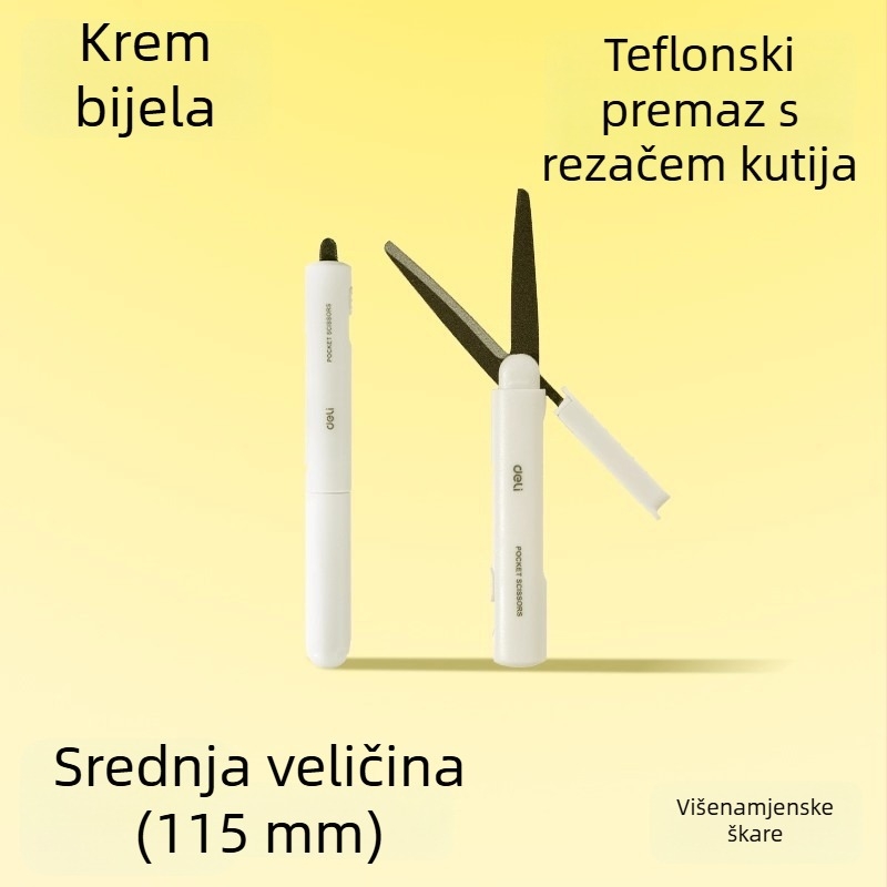 Deli 6097-T izvlačni nož za otvaranje kutija, prenosni kućni višenamjenski nož