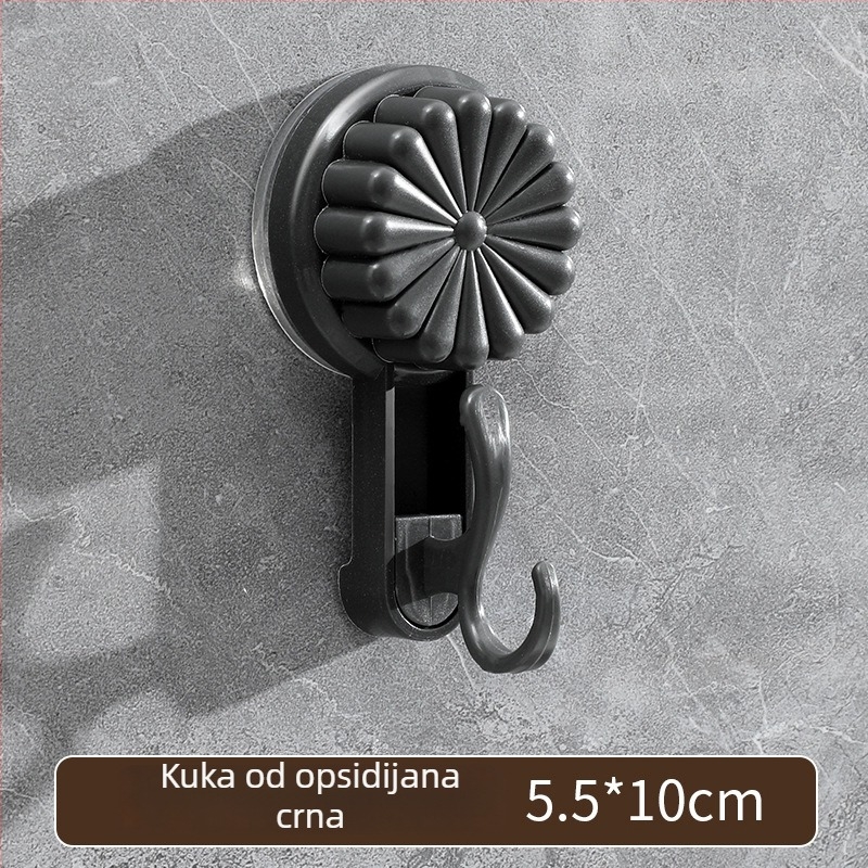 Usisni držač za odjeću – snažan prijanjanje, jedan kuk za odjeću, torbe i ključeve, bez bušenja, moderan minimalistički dizajn, do 1 kg
