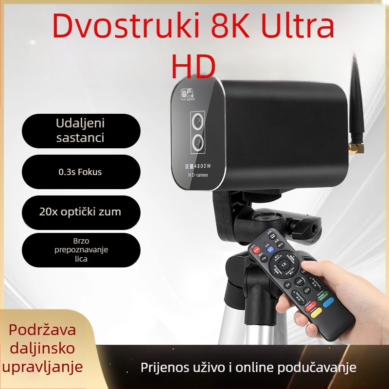 X9 HD posebna kamera za live prijenos, kućište od aluminijskog legura, 20x zum, 60 Hz, za razne livestream scenarije