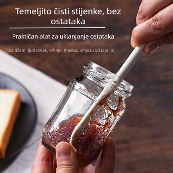 Silikonska spatula za pečenje i miješanje krema, višenamjenski kuhinjski alat, mini spatula za maslac i staklenke džema
