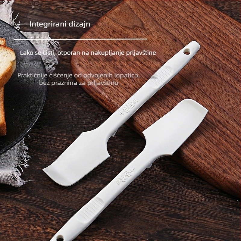 Silikonska spatula za pečenje i miješanje krema, višenamjenski kuhinjski alat, mini spatula za maslac i staklenke džema