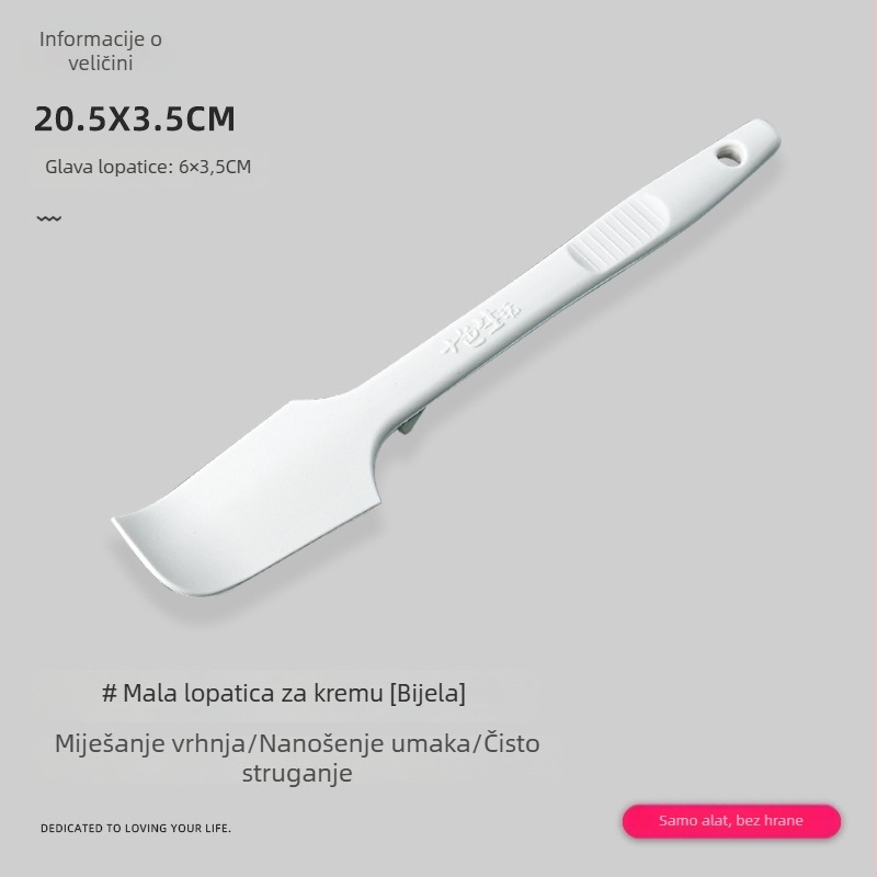 Silikonska spatula za pečenje i miješanje krema, višenamjenski kuhinjski alat, mini spatula za maslac i staklenke džema