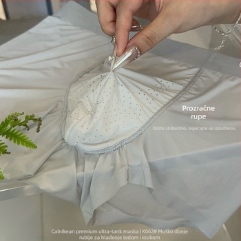 K062 Visokokvalitetno ultra-tanko ice silk cooling muško donje rublje 3 komada