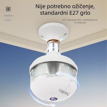 V380Pro Unutarnja panoramska kamera s Wi-Fi, daljinskim interkomom i 4G za kućnu upotrebu