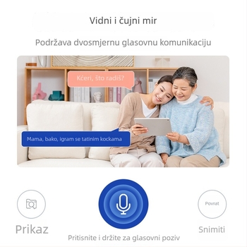 Dvojno objektivna kupol kamera, 10x zum, bežični Wi‑Fi vanjska inteligentna nadzorna kamera s 4K noćnim snimanjem