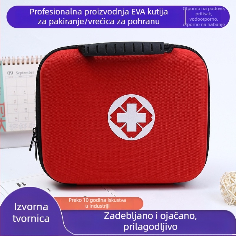 EVA medicinska torba za prvu pomoć – prijenosni komplet za nužnu medicinsku pomoć za dom, na otvorenom i automobil