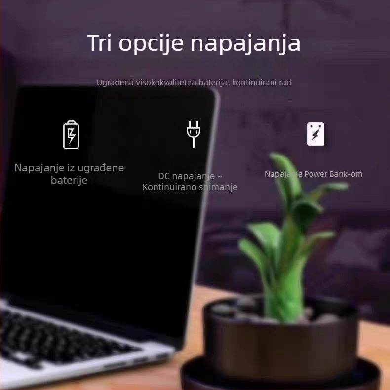 A9 Bežična HD pametna kamera za nadzor, kućna upotreba, daljinsko snimanje preko mobitela
