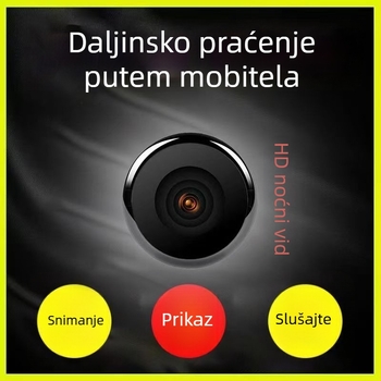 24-satna HD bežična kamera s ugrađenom baterijom za unutarnje i vanjske nadzore, rad na bateriju bez potrebe za priključkom