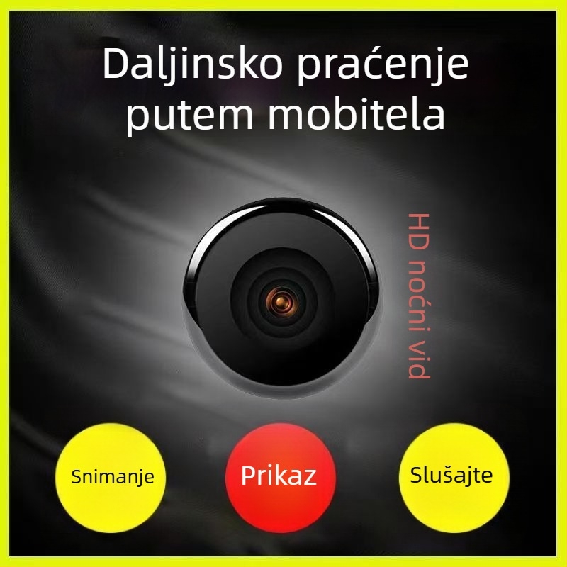 24-satna HD bežična kamera s ugrađenom baterijom za unutarnje i vanjske nadzore, rad na bateriju bez potrebe za priključkom