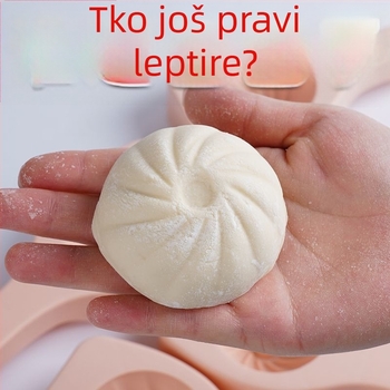 Neprianjajući kalup za domaću pripremu parenih peciva, lako oslobađanje iz kalupa, univerzalni kuhinjski kalup