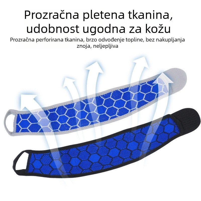 Tanak zavoj za zglob s omotom za sport — trčanje na otvorenom, fitness i dizanje utega, kompresija i zaštita zgloba