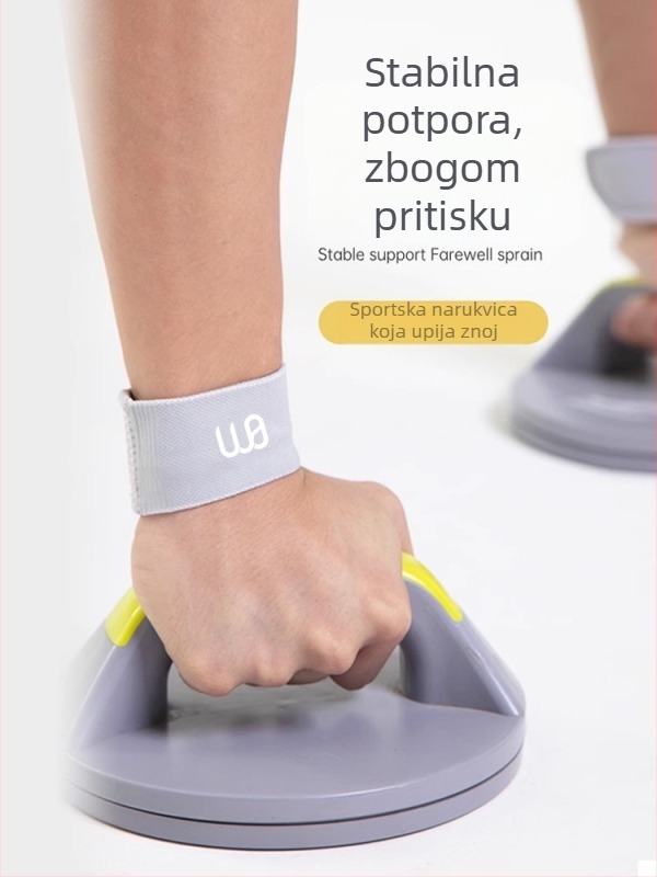 Lagana elastična traka za zapešće za badminton, košarku i fitness – podrška zapešću i upijanje znoja