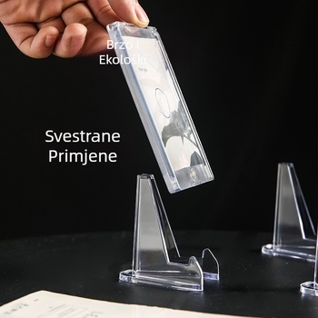 Držač za telefon i vitrina za kolekcionarske figurice i sitne predmete, 3D kućni dekor