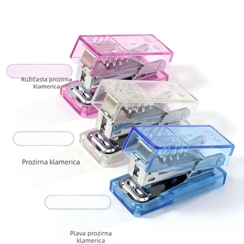 Little Fish 9879 Mini Prozirna Spajalica Set Za Studente