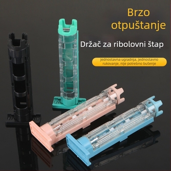 Držač za štap i čašu, kutija za mamce i kanta za ribolov