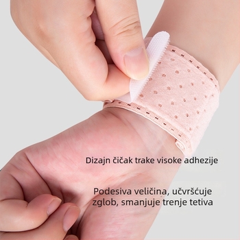 Unisex dišući lagani kompresijski podržavač zapešća, protiv uganuća, za fitness