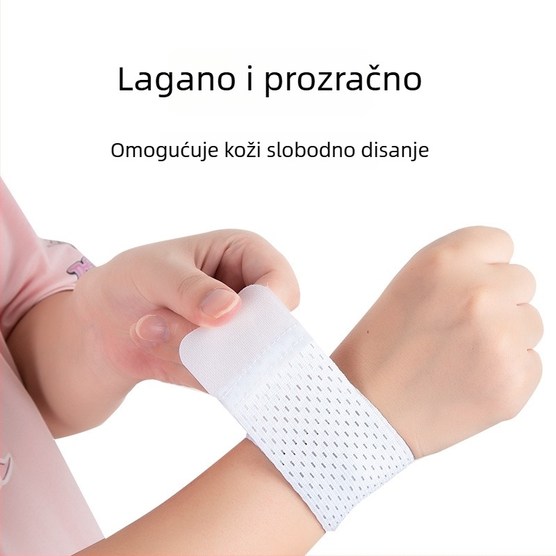 Unisex dišući lagani kompresijski podržavač zapešća, protiv uganuća, za fitness