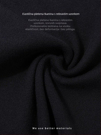 Ženski zimski dvodijelni kostim u korejskom stilu sa kaputom, elegantan izgled