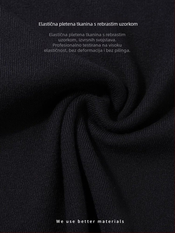 Ženski zimski dvodijelni kostim u korejskom stilu sa kaputom, elegantan izgled