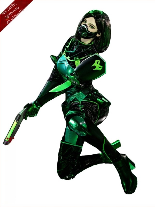 Viper cosplay kostim za žene, lik iz 2D igre, poliester