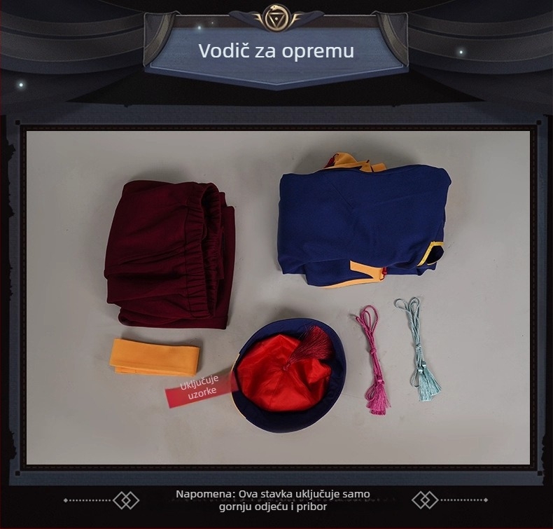 Hanfu kostim za žene za Halloween — mačji cosplay, apotekarka s šaputanjem