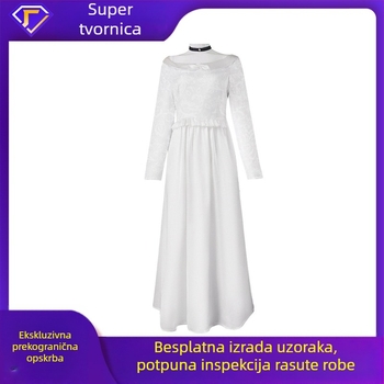 Bijela haljina duh nevjeste za cosplay i izvedbu