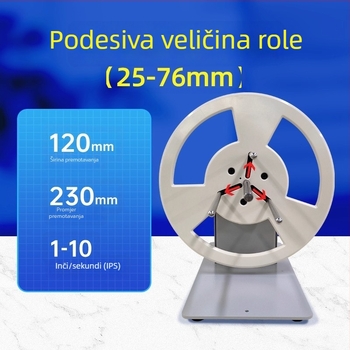 Bsc-X6S Navijač etiketa, automatski navijač za samoljepljive etikete s bar kodom, podesiva brzina