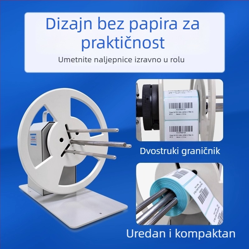 Bsc-X6S Navijač etiketa, automatski navijač za samoljepljive etikete s bar kodom, podesiva brzina