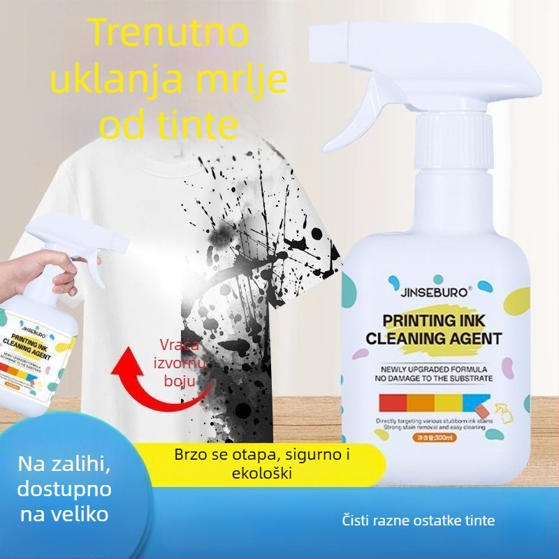 Sredstvo za čišćenje tinte za uklanjanje datuma proizvodnje i otisaka (sitotisak i tampoprint)