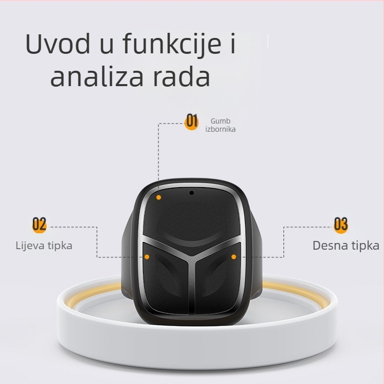 Bluetooth prsten s daljinskim upravljanjem – Bežični pametni prsten za selfie i prebacivanje stranica