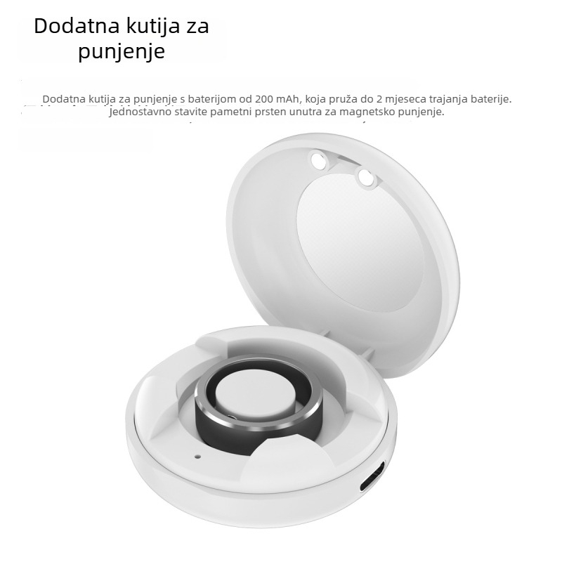 M1 zdravstveni prsten: pametni prsten za mjerenje otkucaja srca, zasićenost kisikom u krvi i praćenje sna; vodootporan do 5 ATM; višenamjenski