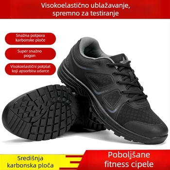 Prozračne lagane tenisice za trening za sve sezone, crne, unisex, outdoor obuća