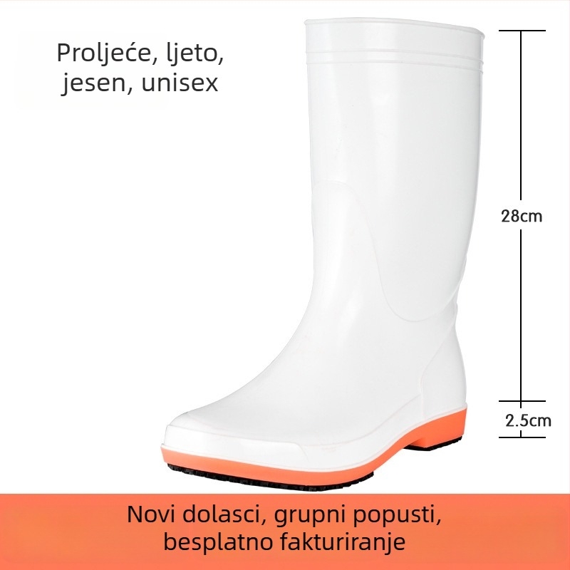 Golden Rain King Protuklizne radne cipele za kuhinju, za stražnju kuhinju, vodootporne i otporne na ulje