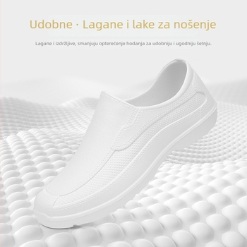 Muške EVA čizme za kišu za sve sezone, vodootporne, protuklizne, ultra lagane i izdržljive gumene cipele